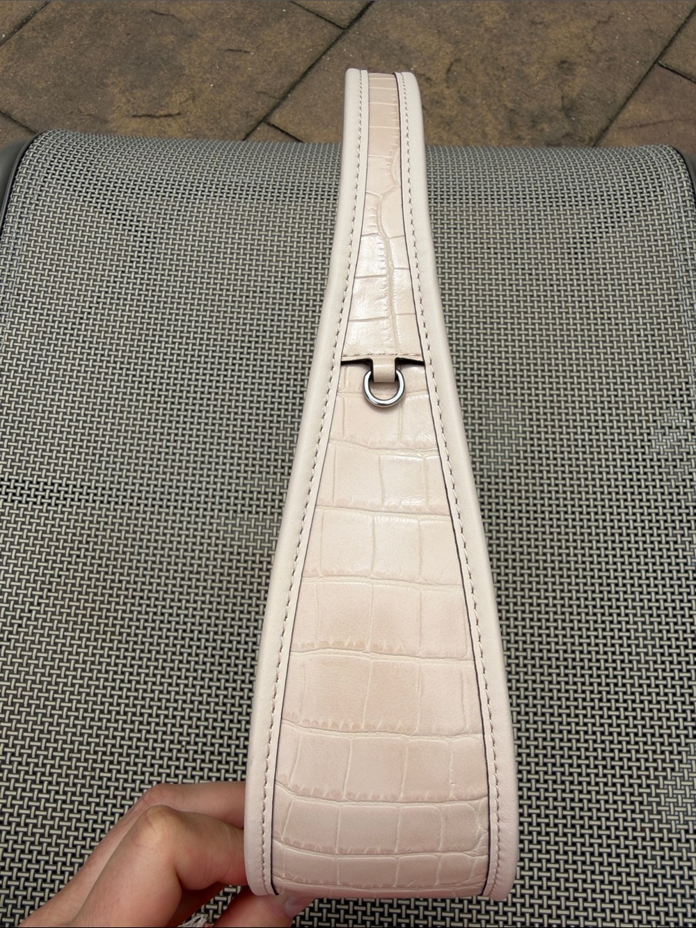 NWT Coach Croc-Embossed Coachtopia Ergo Bag - Picture 3 of 6